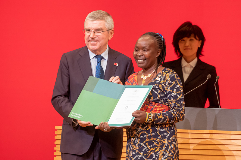 東京2020大会難民選手団長 テグラ・ロルーペ氏