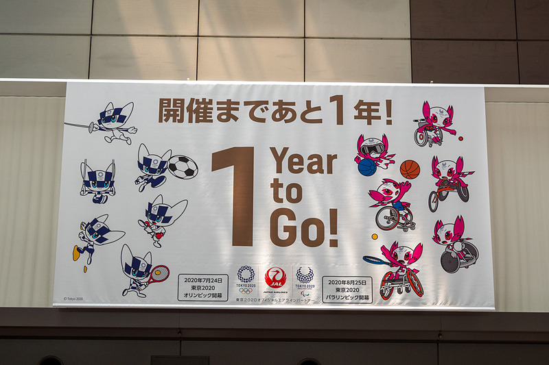 「みんなのJAL2020ジェット」2号機にも描かれるスポーツをプレーするミライトワとソメイティ