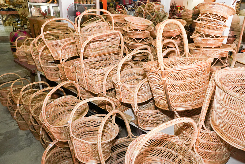 まさにバスケットな竹カゴ