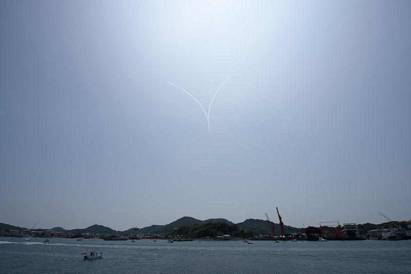 最後の演技は、スラント・キューピット。最初のハートよりも大きなハートを描いていた