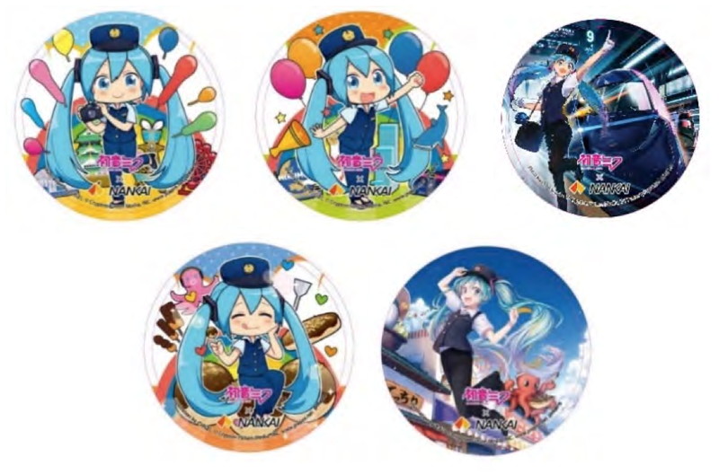 缶バッジ（全8種） 各500円