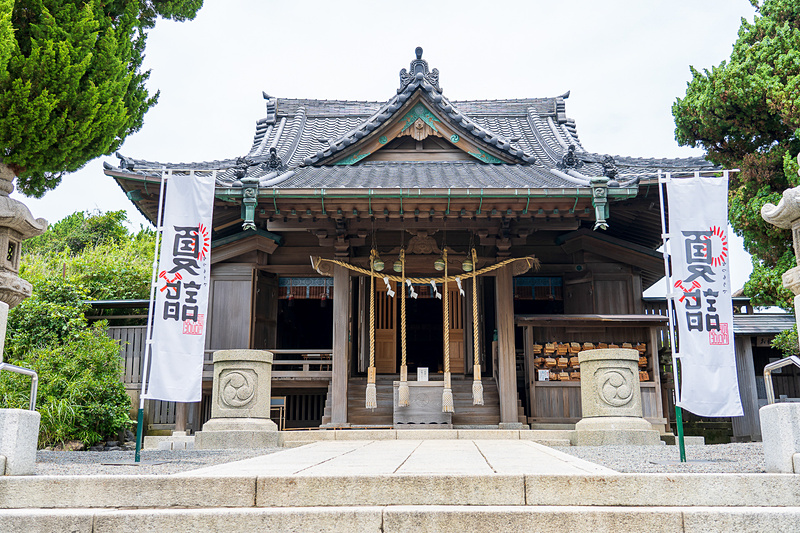 こちらが森戸神社の本殿