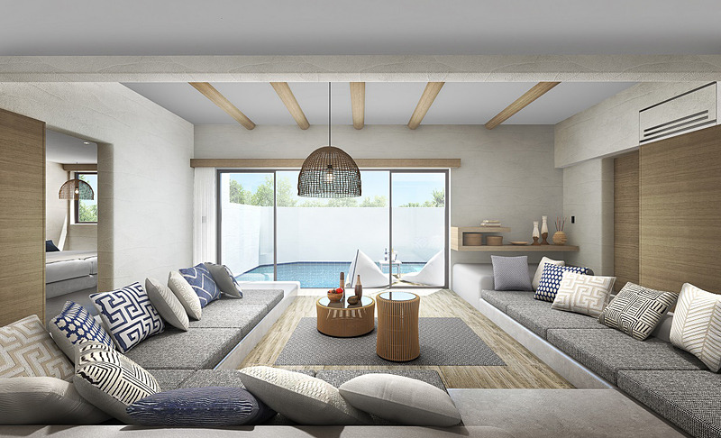 T.K-BLOCKSは沖縄県宮古島にプライベートヴィラ「Grand Bleu Gamin」を開業する