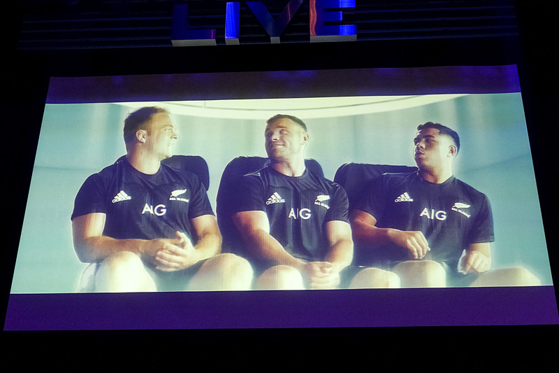 オールブラックスのライバル、オーストラリア元代表のジョージ・グレーガン氏も出演