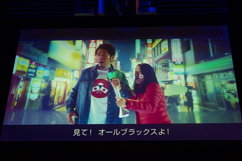 機内安全ビデオには2019年開催国である日本も登場