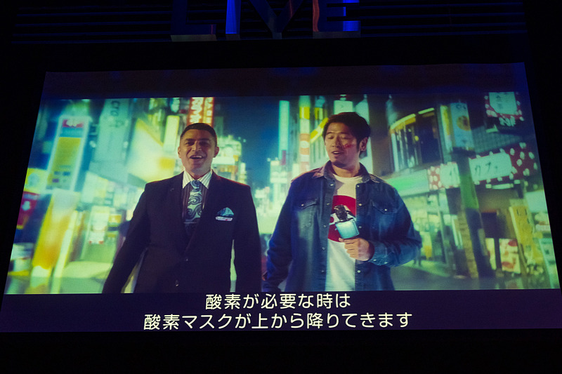 機内安全ビデオには2019年開催国である日本も登場