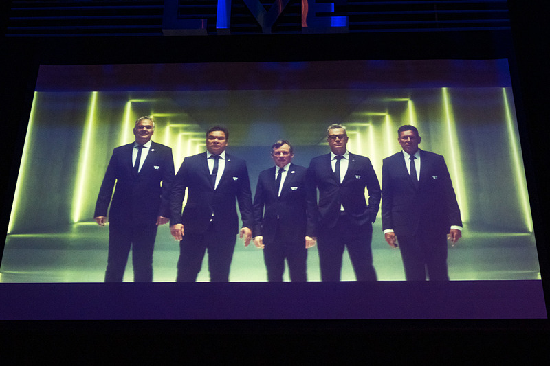 1987年優勝チームの「レジェンド」5名も出演