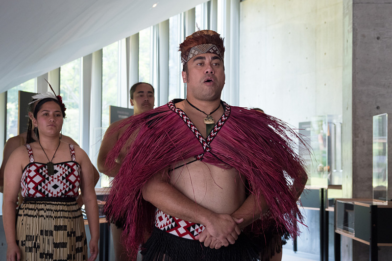 カパ・ハカの指導者であるジェイマス・ウェブスター氏