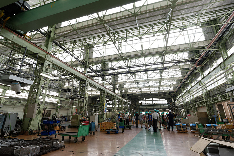 中野工場の内部