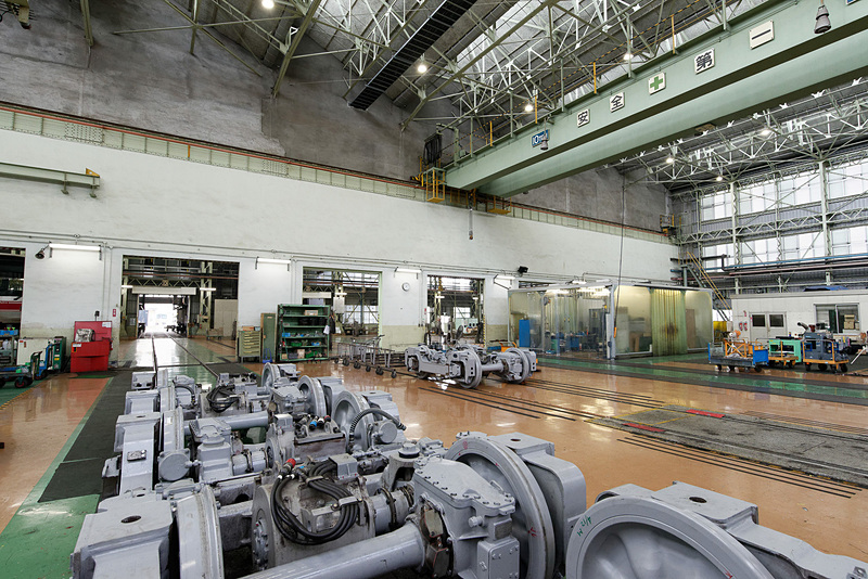 中野工場の内部