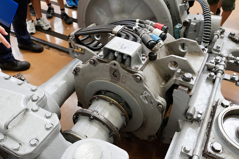 台車自体はさほど新しくないが、モーターは比較的新しいPMSM（永久磁石同期電動機）に載せ換えているという