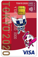 東京2020大会公式Visaカード「TOKYO 2020 CARD」に新デザイン