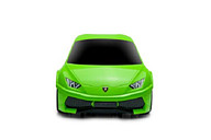 ランボルギーニ公式の子供用ウラカン形スーツケース。転がして使える4