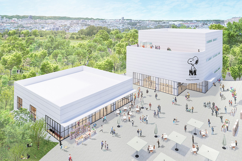 スヌーピーミュージアムの外観イメージ