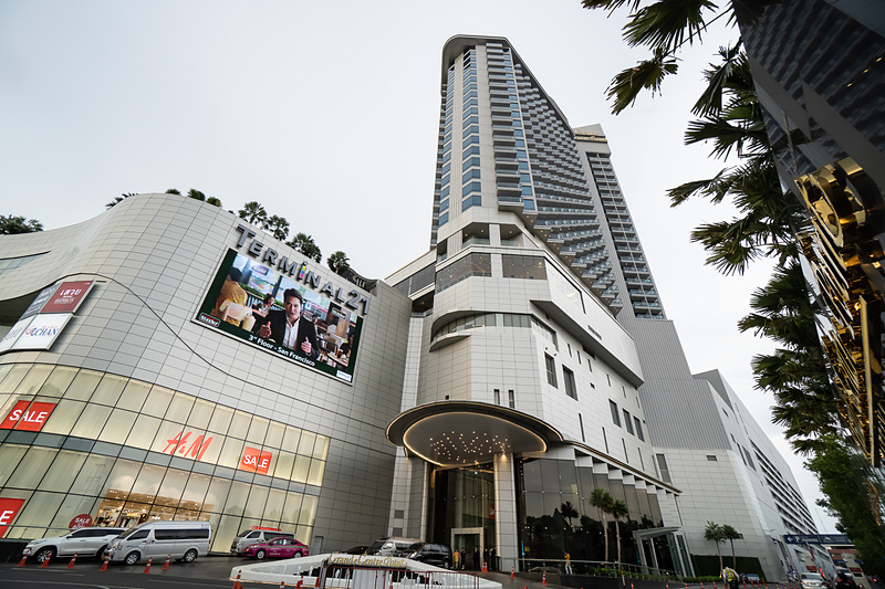 ターミナル21に併設されているホテルのグランデ・センター・ポイント・パタヤ