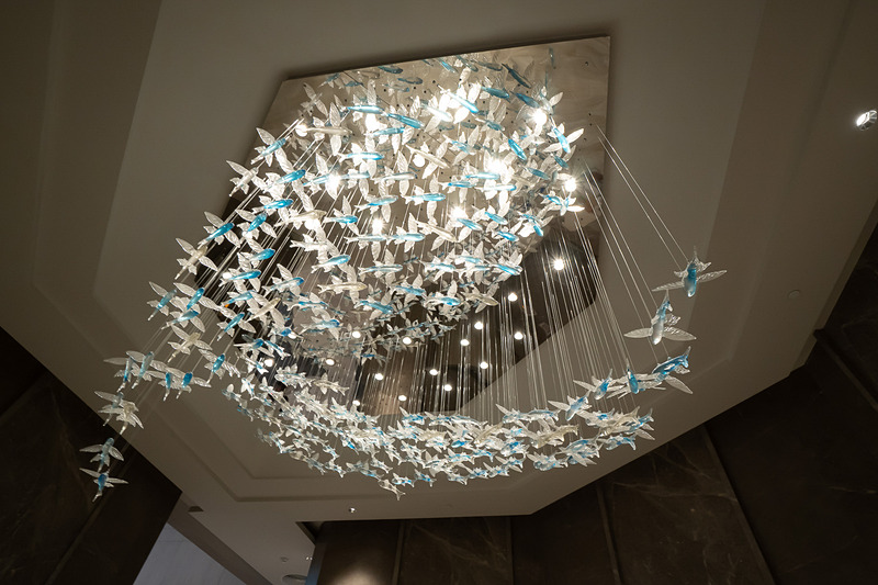 トビウオの装飾も美しい