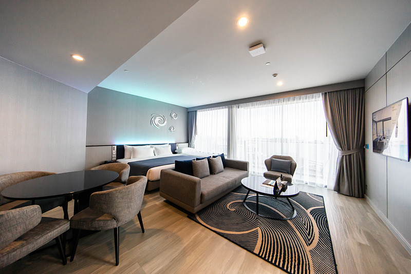 パノラミック・スイート・シービューの客室