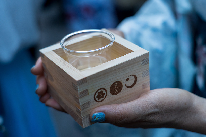 樽酒がふるまわれました