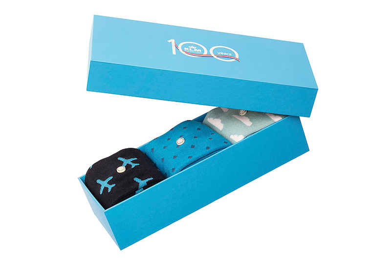 飛行機柄ソックス3点セット（19.5ユーロ、約2340円）
