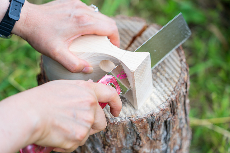 白樺の木のコブで作るククサ