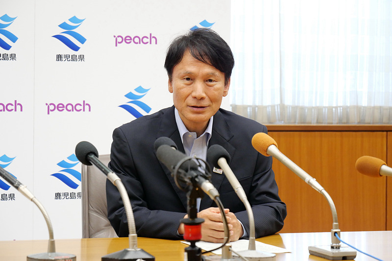 鹿児島県知事 三反園訓氏