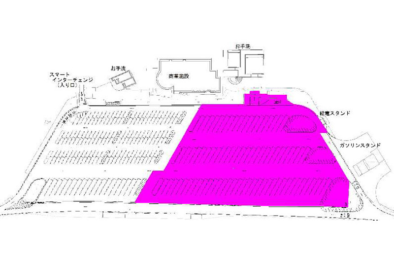 2019年11月中旬～2020年2月中旬頃の利用制限エリア