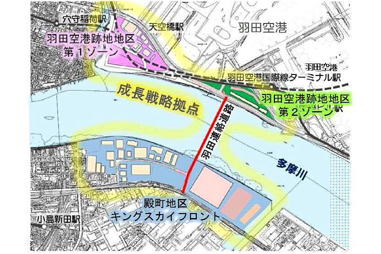 川崎市は、「羽田連絡道路」の開通時期を2020年内から2020年度内へと先送りする