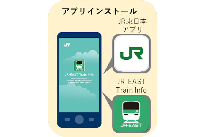 事前にアプリをインストール