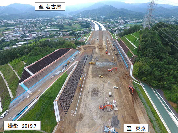 伊勢原JCT付近の状況