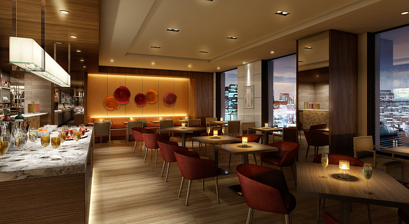 25階のエグゼクティブラウンジ