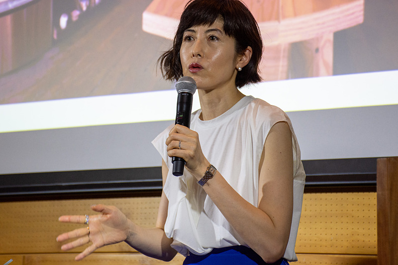 西オーストラリア州政府観光局がANAのパース線就航を控えて会見を開いた。写真は登壇した小島慶子さん