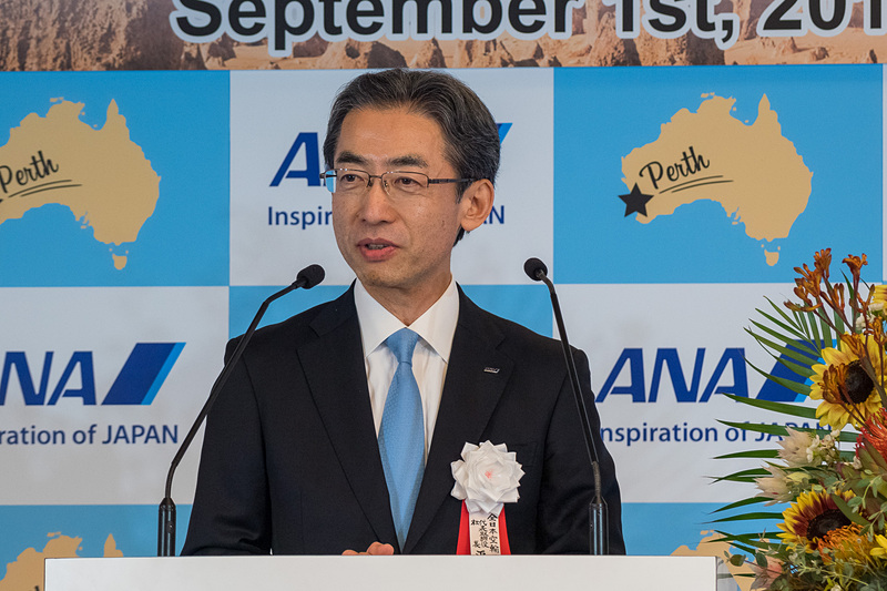 全日本空輸株式会社 代表取締役社長 平子裕志氏