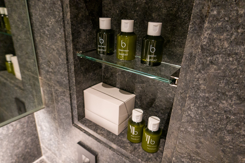 シャンプーなどのアメニティは「バンフォード（Bamford）」