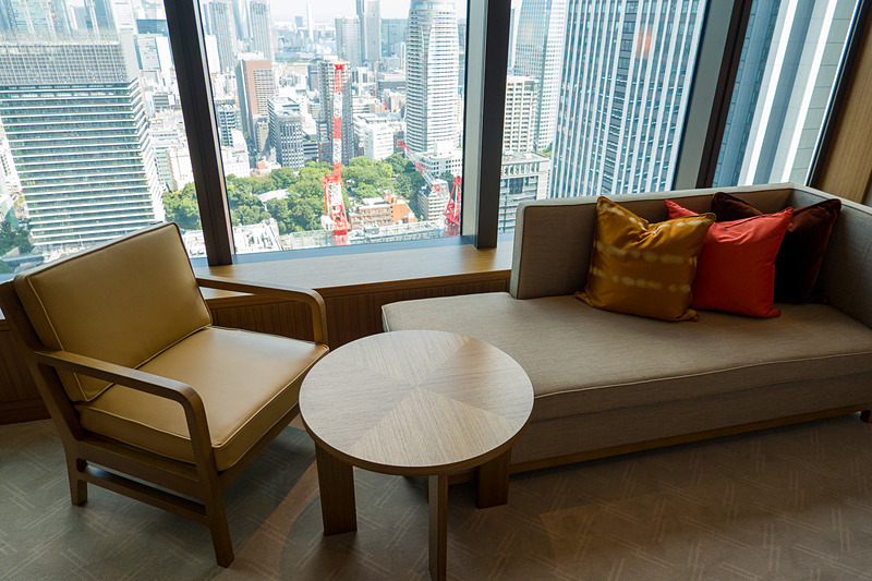 東京の町並みを見下ろせる眺め