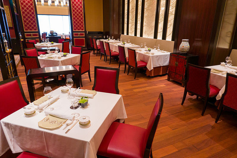 中華料理「桃花林」。全144席、個室8