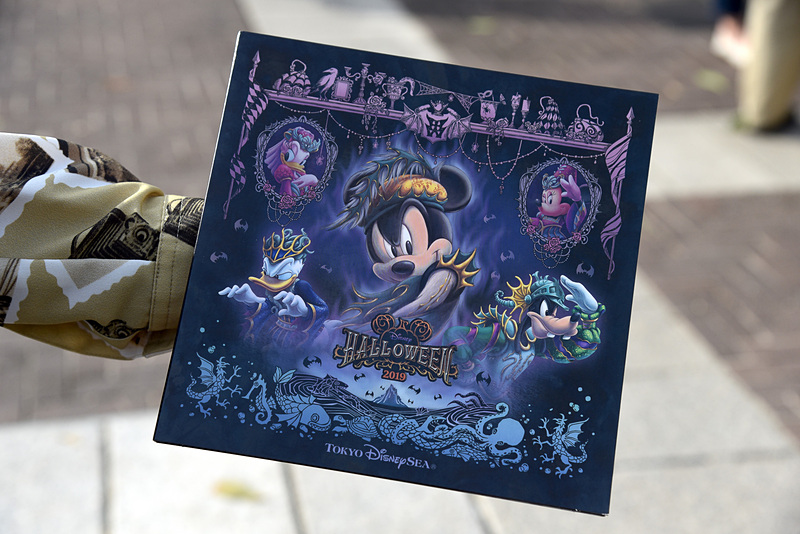 ウォーターフロントパークで利用できる「ディズニースナップフォト」の3面台紙