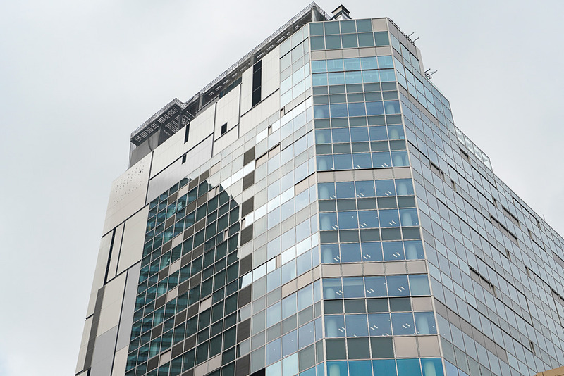 屋上階の17階と18階。ルーフトップガーデンが作られる