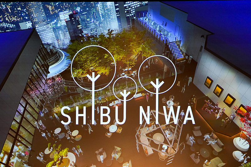 渋谷の景色を一望できる