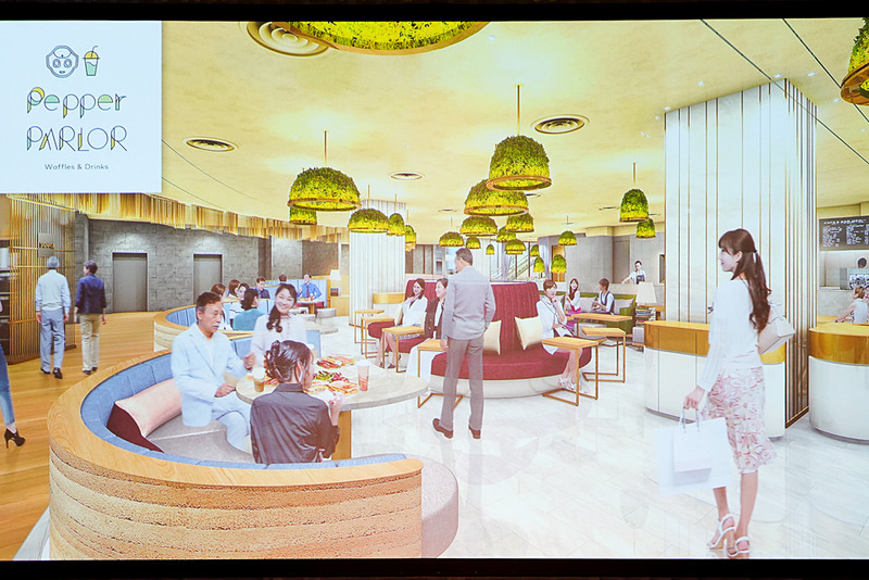 ソフトバンクロボティクスが手掛けるロボットが働くシーンを体現させた初のカフェ「Pepper PARLOR」