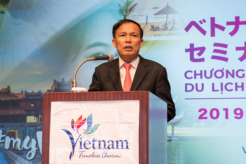 開会あいさつは主催者であるベトナム文化スポーツ観光省・観光総局 副長官 Ngo Hoai Chung氏より
