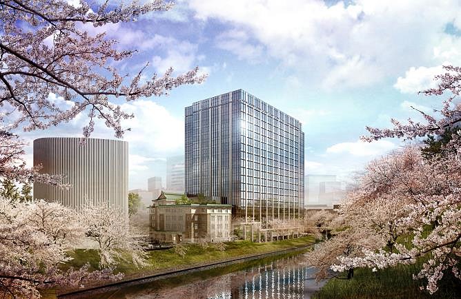 旧九段会館を一部保存してオフィスビルへ建て替える「（仮称）九段南一丁目プロジェクト」に着工