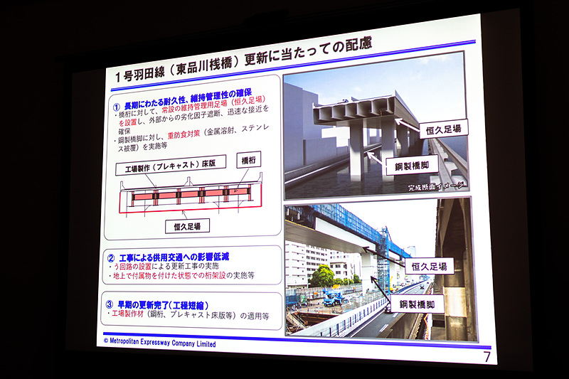 東品川桟橋部の更新
