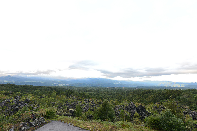 天気がいいと浅間山がよく見える