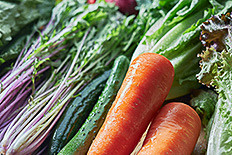 Cafe＆Meal MUJIでは地元食材を使ったメニューを提供