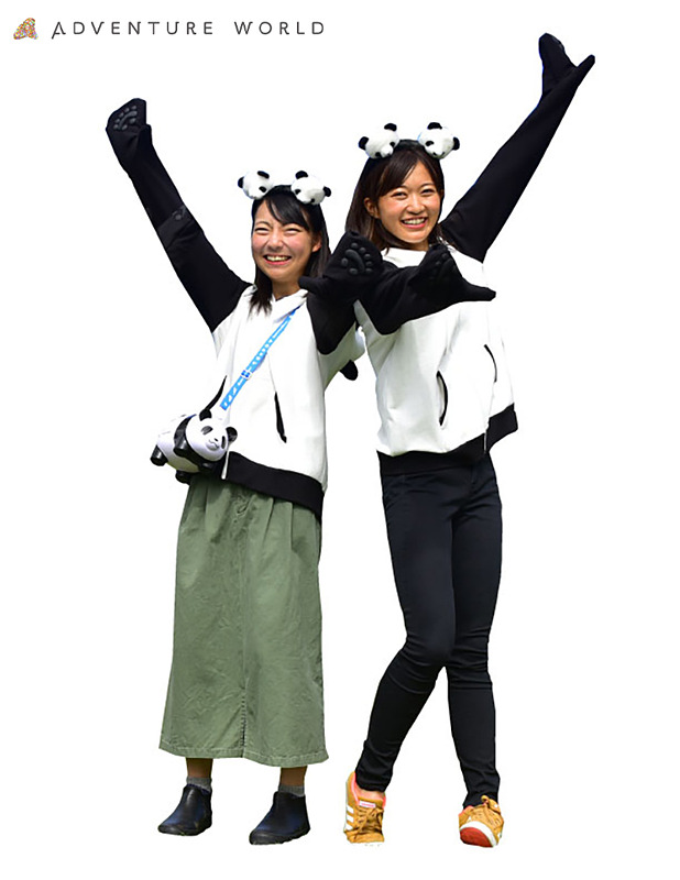 パンダ仮装のイメージ