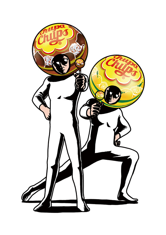 「全国7大都市 チュッパチャプス HALLOWEEN GIFT」に登場する「最恐の使者」