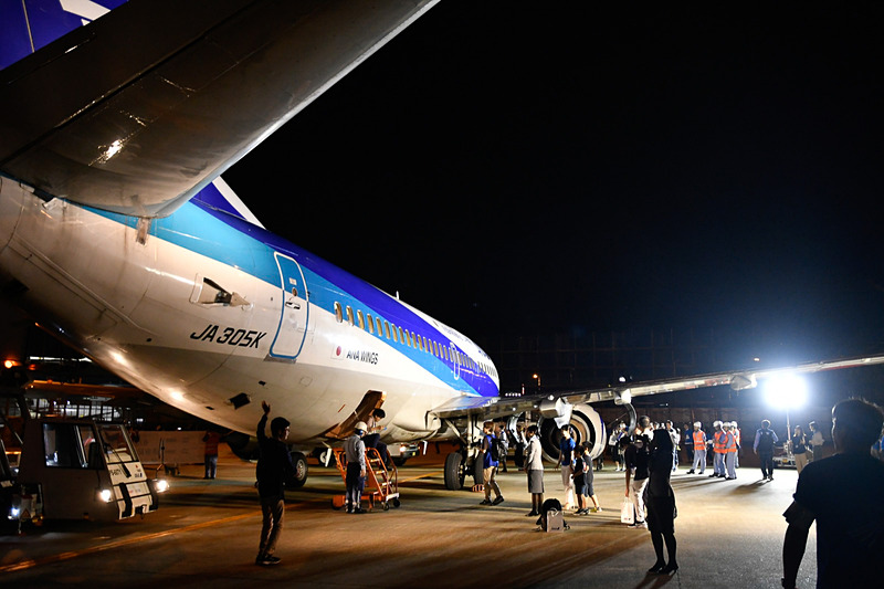 JA305Kの見学タイム