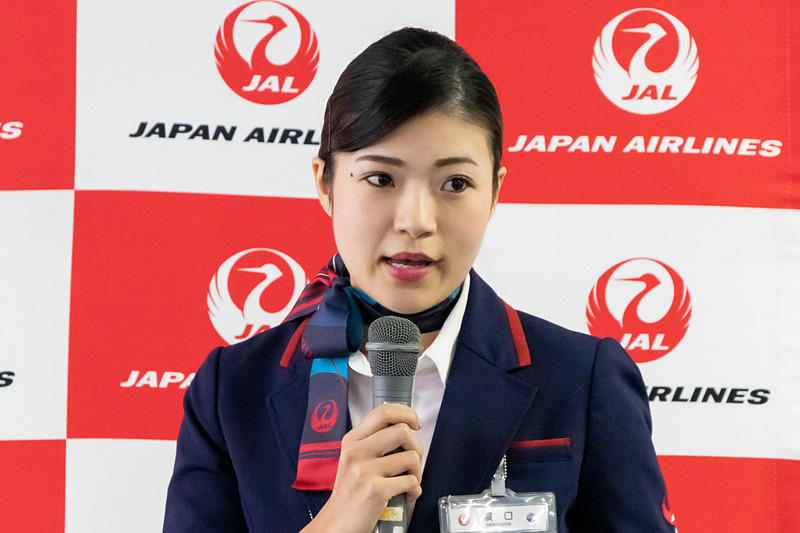 空港オペレーション部 VIPグループ 濱口さん（2014年12月入社）