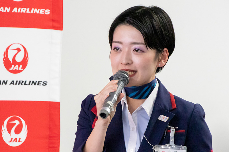 空港オペレーション部 第1グループ 中村さん（2017年7月入社）