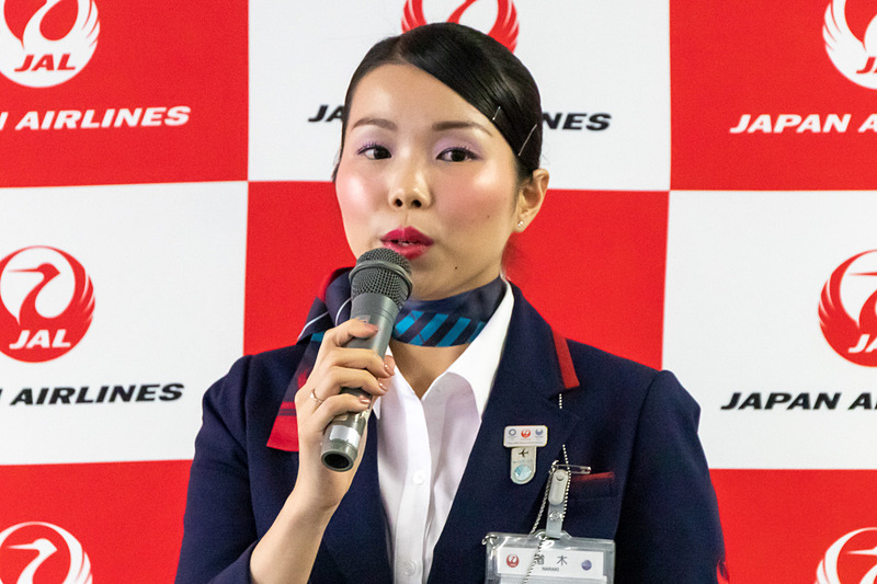 空港オペレーション部 第2グループ 楢木さん（2015年8月入社）